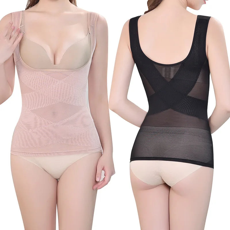 Women's Shapewear Tank Top – Tummy Control Underbust Corset Shapewear Tank Top Babs