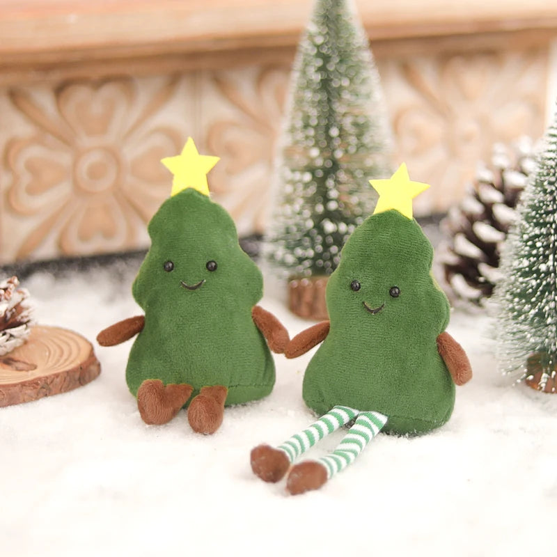 Avocado Christmas Tree Plush Doll Ornament | Holiday Gift 2026 Christmas Plush Ornament Babs