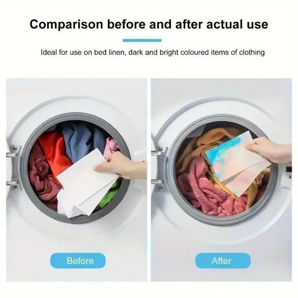Color Catcher Laundry Sheets – Anti Color Run & Dye Trapping Color Catcher Sheets Babs
