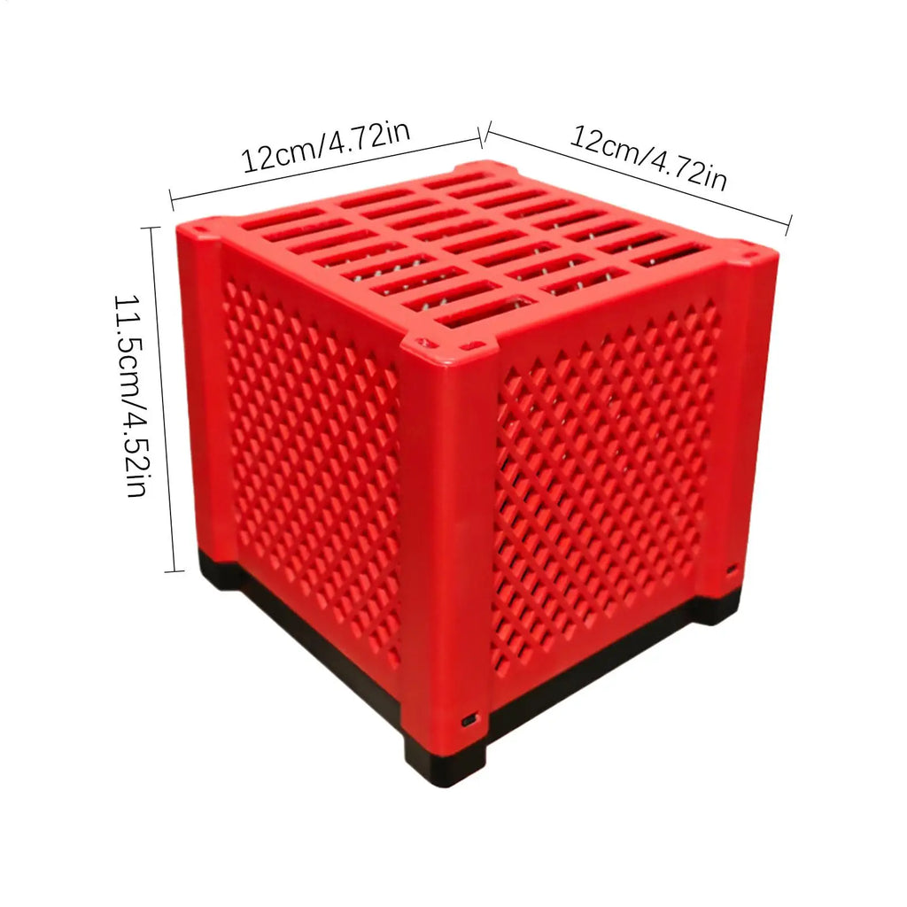 PVC Aquarium Cube Filter Media Storage Box – Fish Tank Accessory Aquarium Filter Box Babs