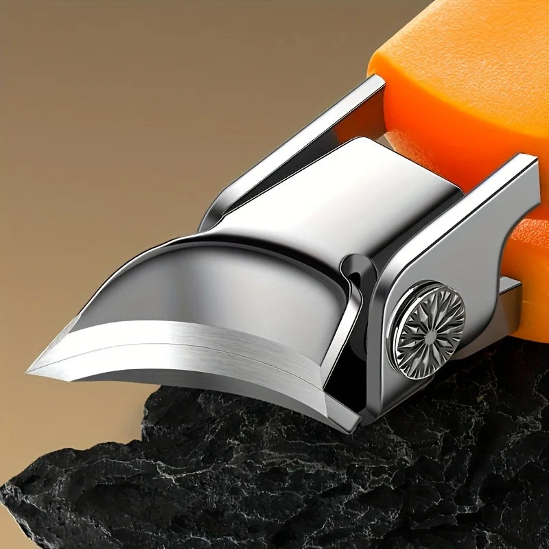 Professional Toenail Clippers for Thick Nails – Ergonomic Grip Toenail Clipper Babs