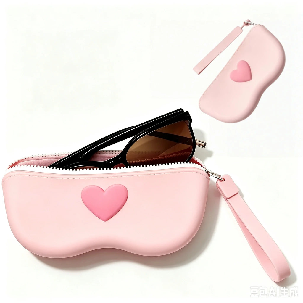 Portable Silicone Eyeglasses Case – Waterproof Sunglasses Pouch Eyeglasses Case Babs