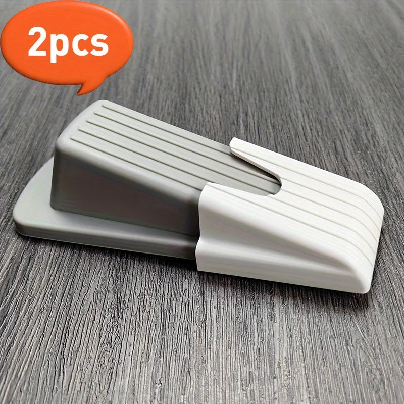 Non-Slip Door Stopper Wedge & Anti-Collision Door Blocker Door Stopper Wedge Babs Light Grey