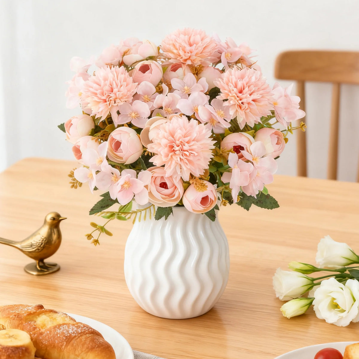 Artificial Silk Hydrangea Flowers – Wedding & Home Décor Artificial Flowers Babs