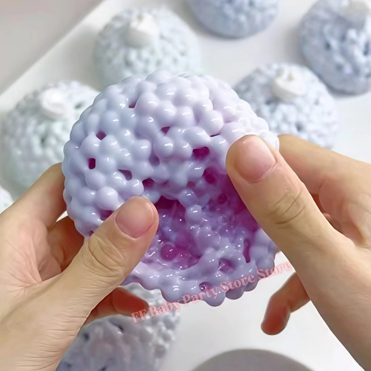 Squishy Fidget Sensory Ball – Fun Squeezing Toy for All Ages Squishy Fidget Toy Babs