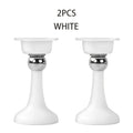 No-Drill Magnetic Door Stopper – Silent Anti-Collision Floor Catch Magnetic Door Stopper Babs 2pcs
