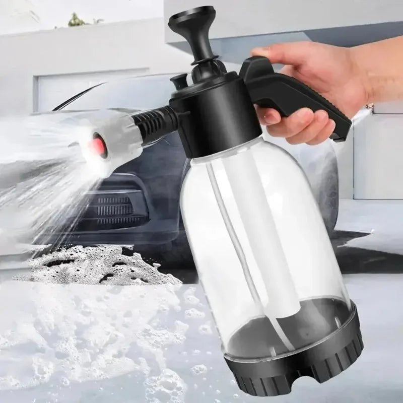 2L Handheld Foam Sprayer – Car Wash Air Pressure Bottle Foam Sprayer Babs