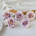 Silk Rose Artificial Flowers for Wedding & Home Décor (10/20 Pcs) Artificial Silk Flowers Babs color 6 10 pcs