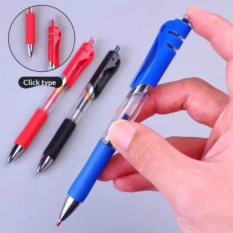 23-Piece Retractable Gel Ink Pen Set 0.5mm – Black Blue Red Gel Ink Pen Set Babs