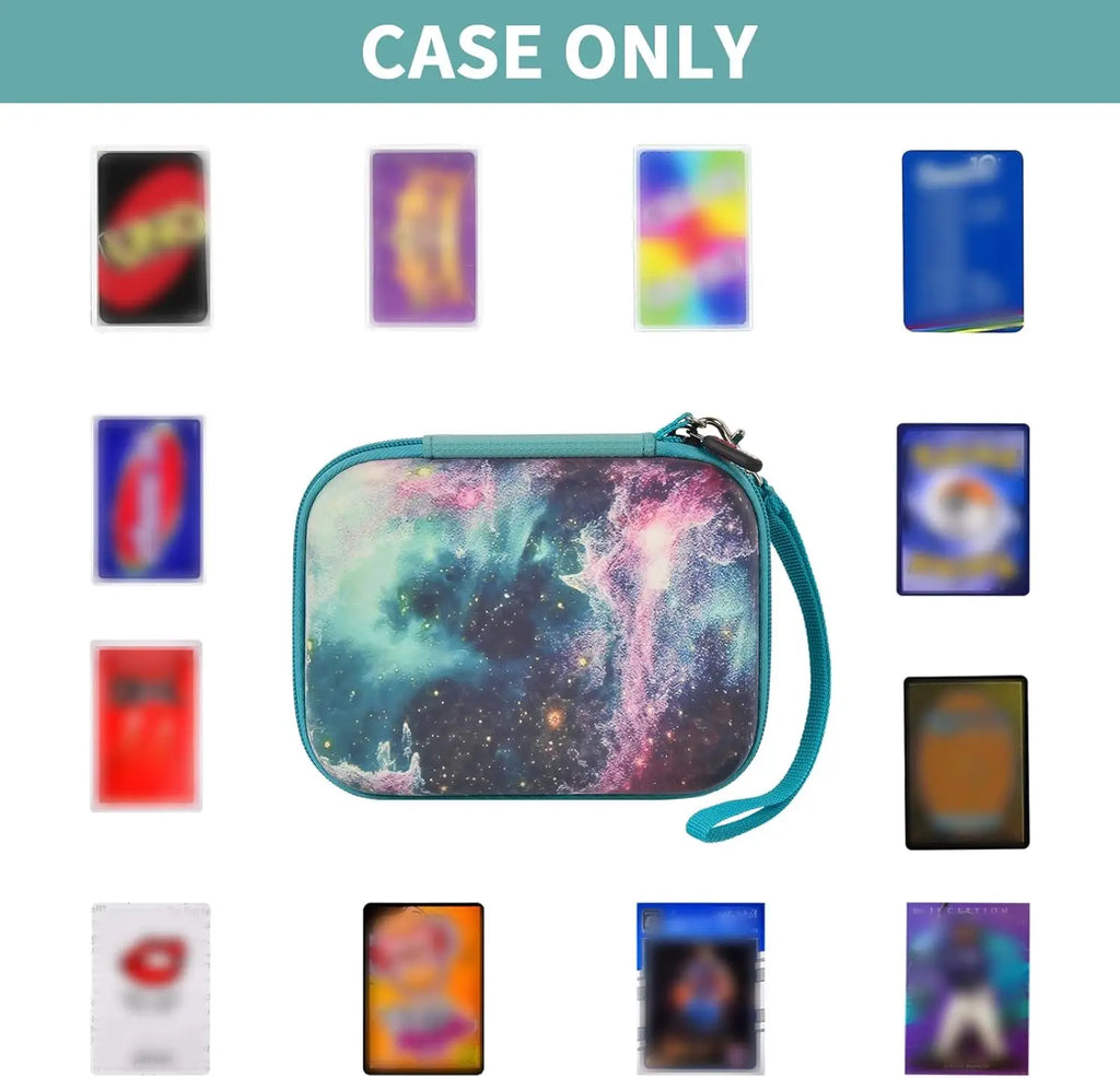 Trading Card Holder Case – Up to 400 Cards, Hard EVA Shell Card Game Case Babs