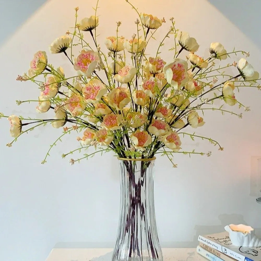 Artificial Butterfly Azalea Fake Flower 63cm – Fade-Resistant Decor Artificial Flower Stem Babs
