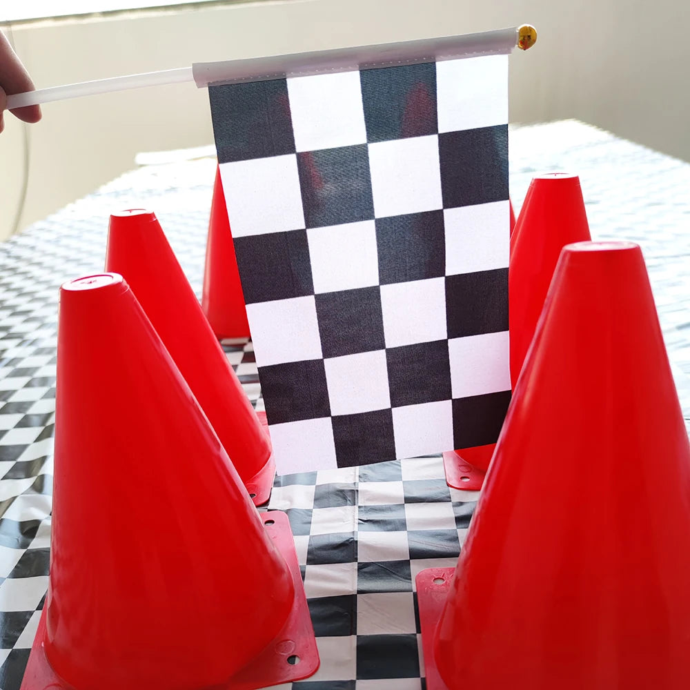 Mini Traffic Cones 7" Red Plastic Sports & Party Cones 10/20/30pk Sports Training Cones Babs