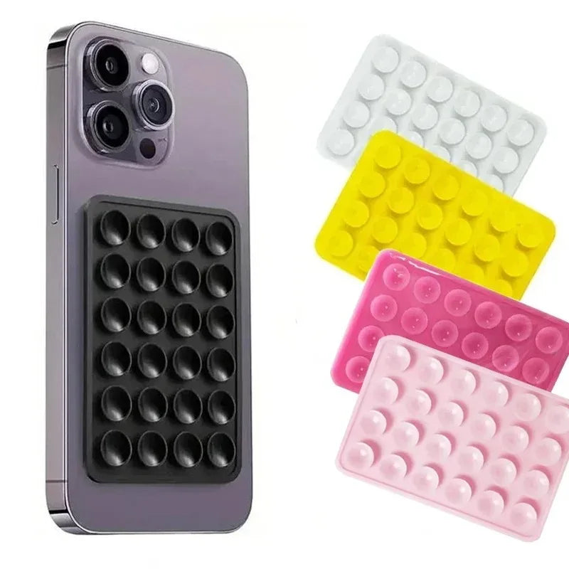 Silicone Suction Cup Phone Wall Holder – Multi-Use, Non-Slip Phone Wall Mount Babs