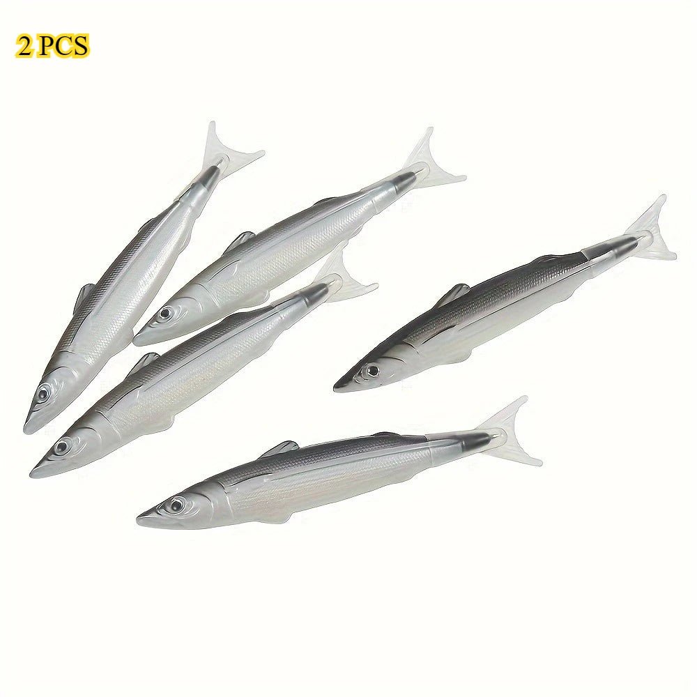 2-Pack Fish-Shaped Ballpoint Pens | Fun Marine Stationery Gift Novelty Ballpoint Pen Babs 2PCS Multi-Colored