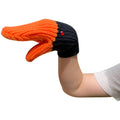 Kawaii Swan Mitten Gloves – Knitted 3D Goose Full Finger Unisex Novelty Knit Gloves Babs black