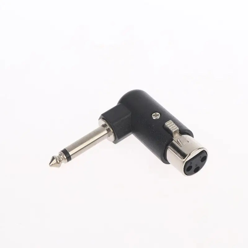XLR to 6.35mm Adapter 3-Pin Balanced Audio Plug Male/Female Audio Adapter Babs Female to Male 1pcs