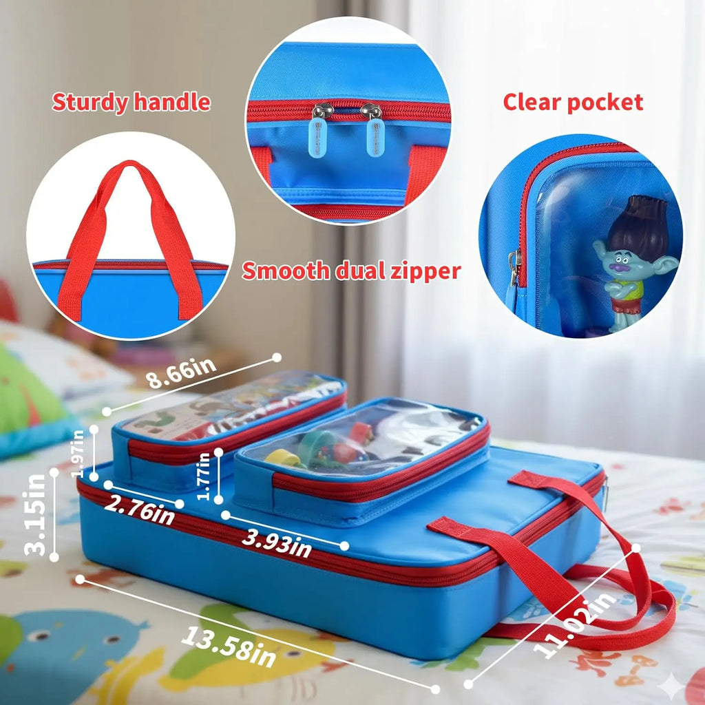 Travel Case for Little Tikes Story Dream Machine Books & Figures Toy Storage Bag Babs