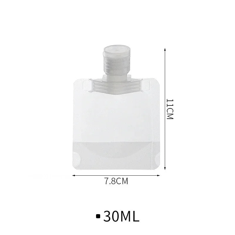 Travel Refillable Cosmetic Bottles Set – Leakproof 1oz 1.7oz 3.4oz Travel Bottle Set Babs 30ML 100PCS