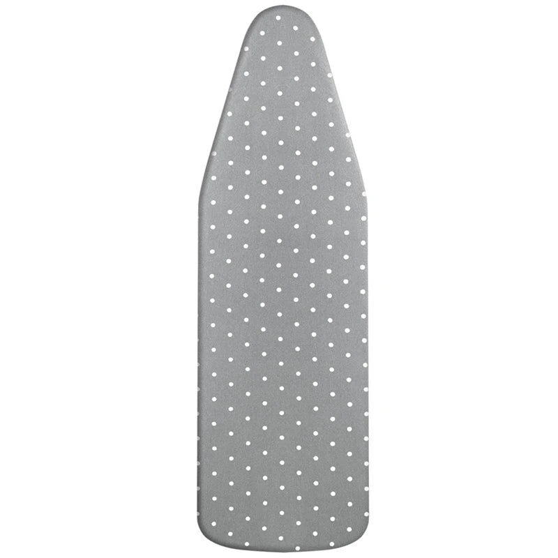 Heavy Duty Ironing Board Cover 140x50cm | Heat Reflective Ironing Board Cover Babs Gray Dot