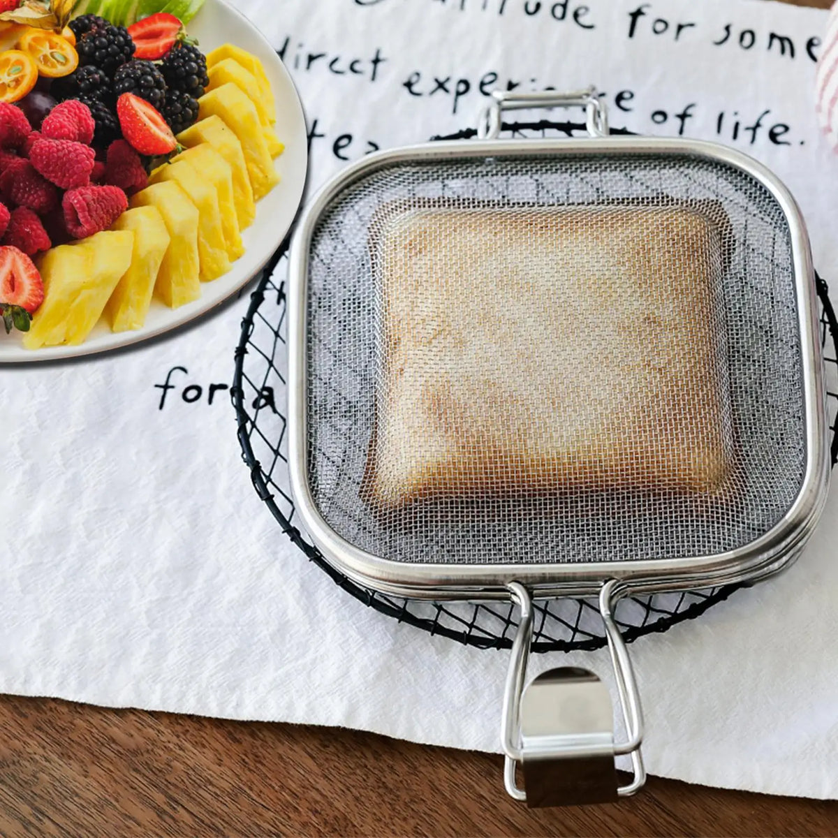 Stainless Steel Sandwich Toaster Grill Pan | Non-Stick Press Sandwich Grill Pan Babs