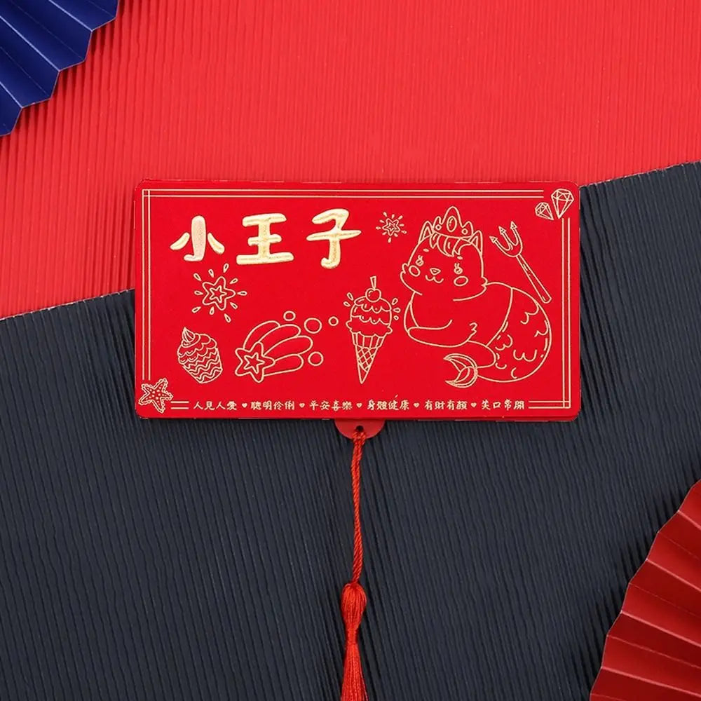 Chinese Folding Red Envelope – 10 Card Slots | Lucky Red Packet Folding Red Envelope Babs