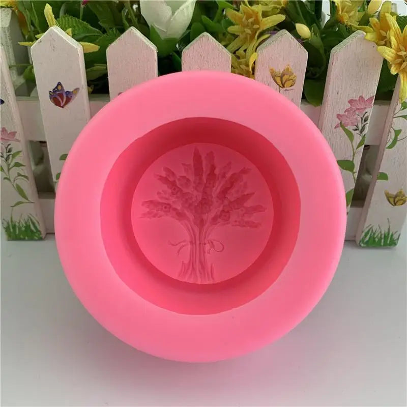 3D Lavender Silicone Soap Mold – DIY Soap, Cake & Chocolate Silicone Craft Mold Babs