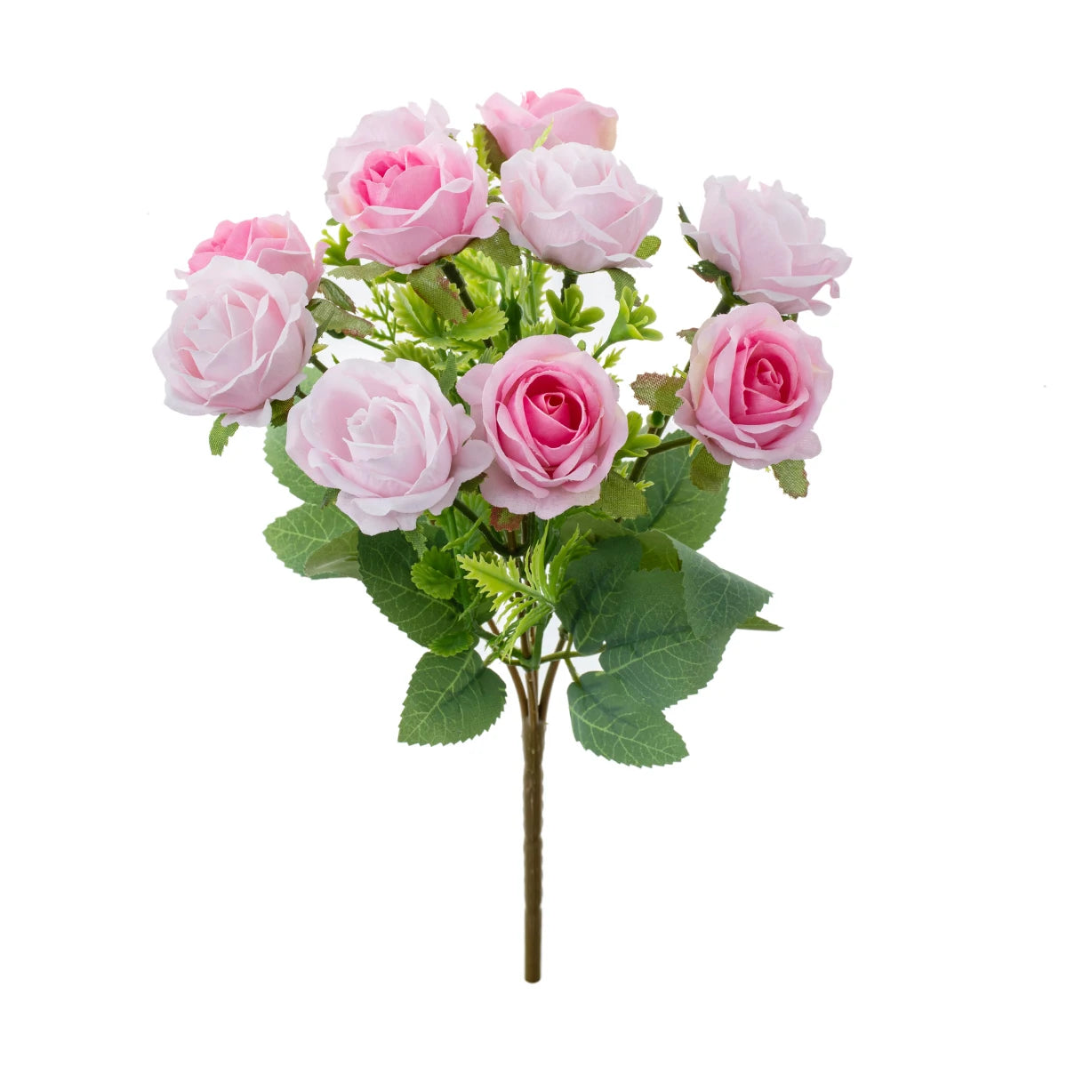 TTCY Silk Rose Artificial Bouquet – Wedding & Home Décor Gift Artificial Flower Bouquet Babs