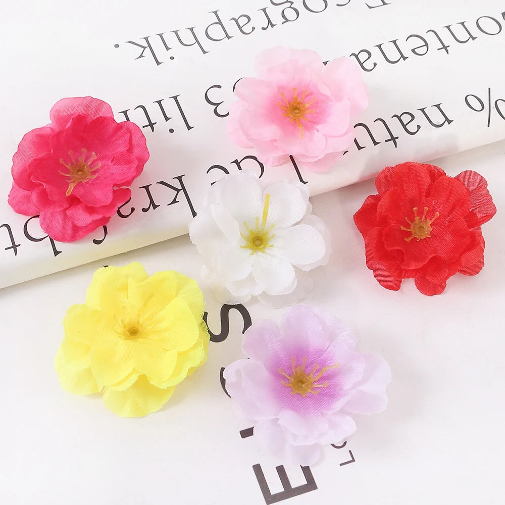 10/20Pcs Silk Artificial Chrysanthemum Flower Heads | Wedding Decor Artificial Flower Heads Babs