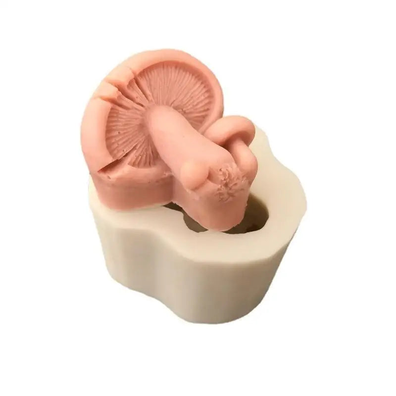 3D Mushroom Silicone Mold – Chocolate, Soap, Resin & Cake Silicone Baking Mold Babs