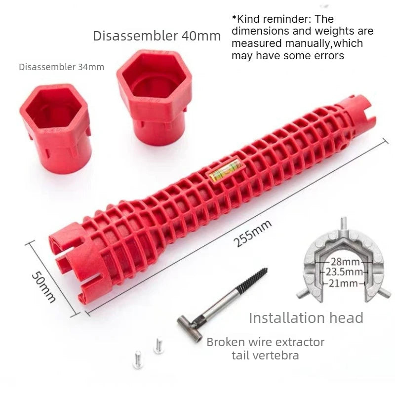8-in-1 Multifunctional Sink Faucet Wrench – Universal Fit Plumbing Wrench Babs