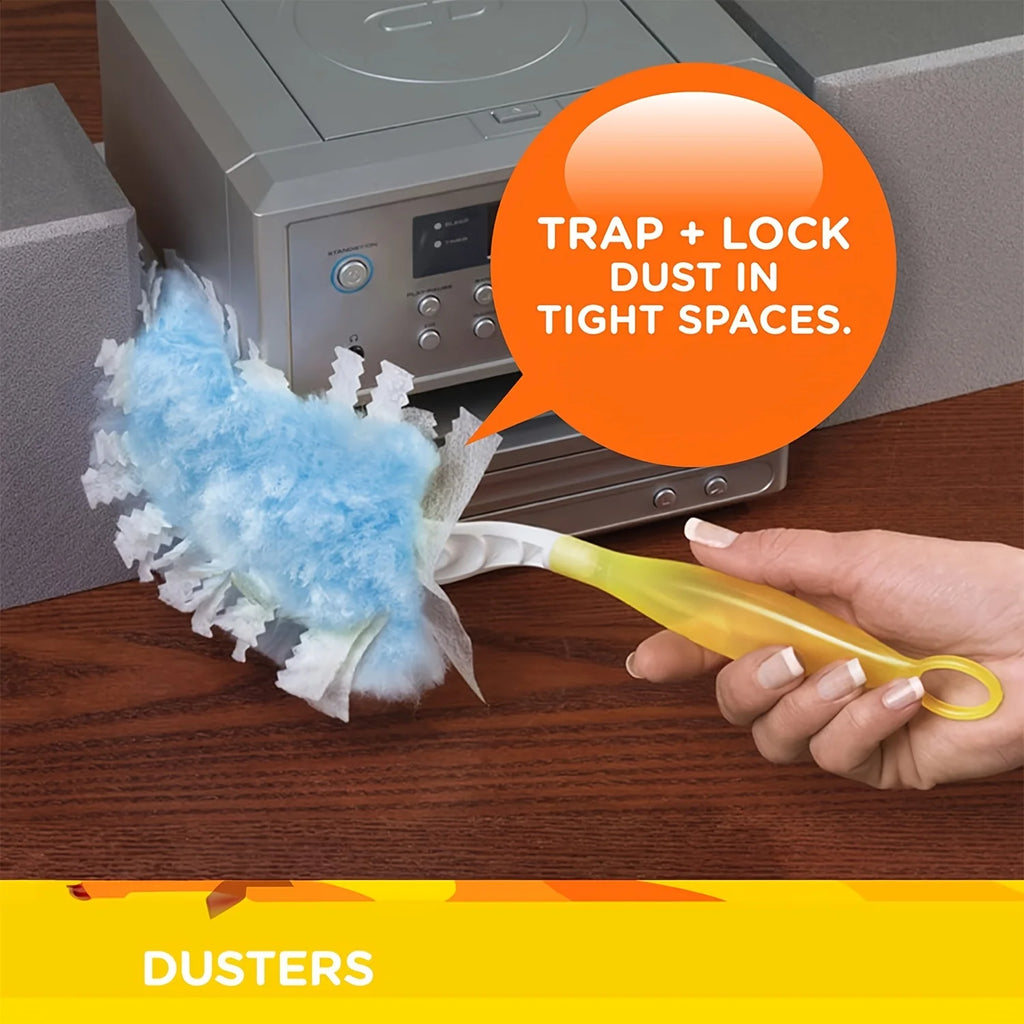 10-Pack Disposable Duster Refills – Swiffer Compatible Heads Duster Refills Babs