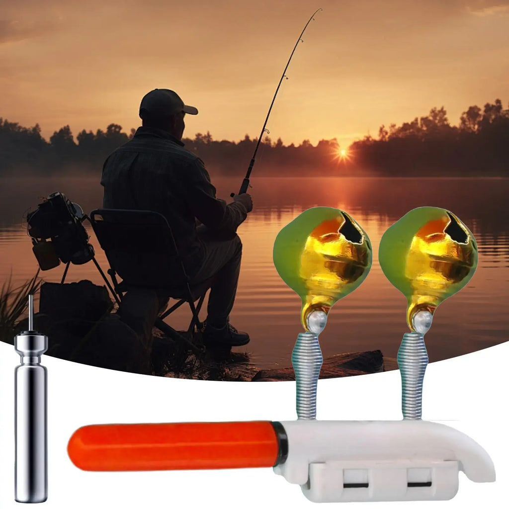 Rechargeable Waterproof Fishing Rod Tip Light – LED Glow Clamp Fishing Rod Light Babs