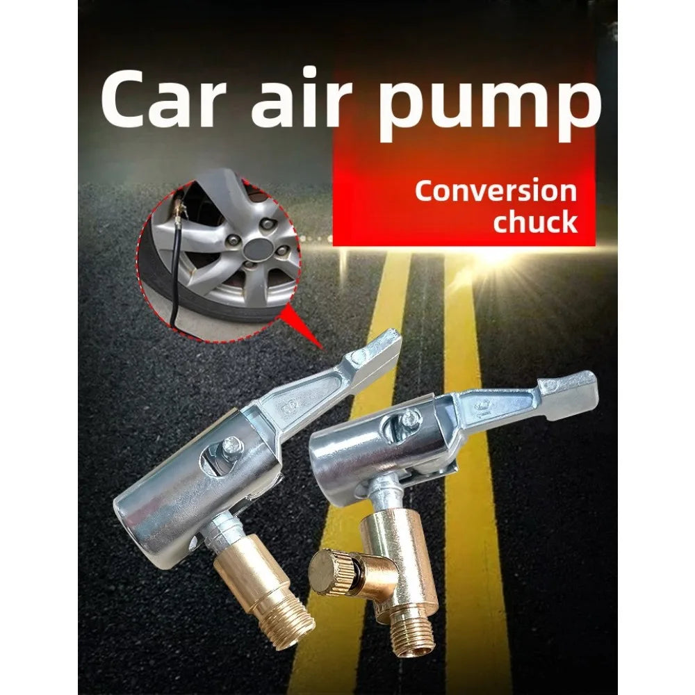 Portable Tire Air Chuck Inflator with Barb Hose Connector Tire Air Chuck Babs