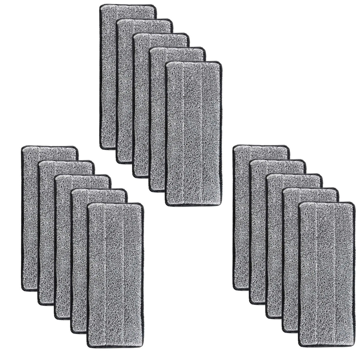 Microfiber Mop Pad Replacements – Washable, 3–20 Pack Mop Pad Replacement Babs 15PCS