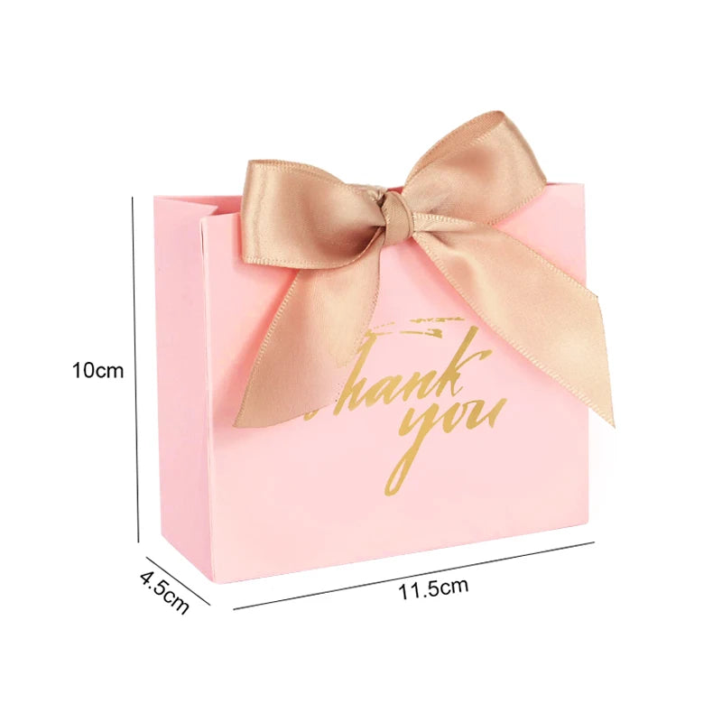 24Pcs Pink Thank You Candy Boxes – Wedding & Party Favors Party Favor Boxes Babs