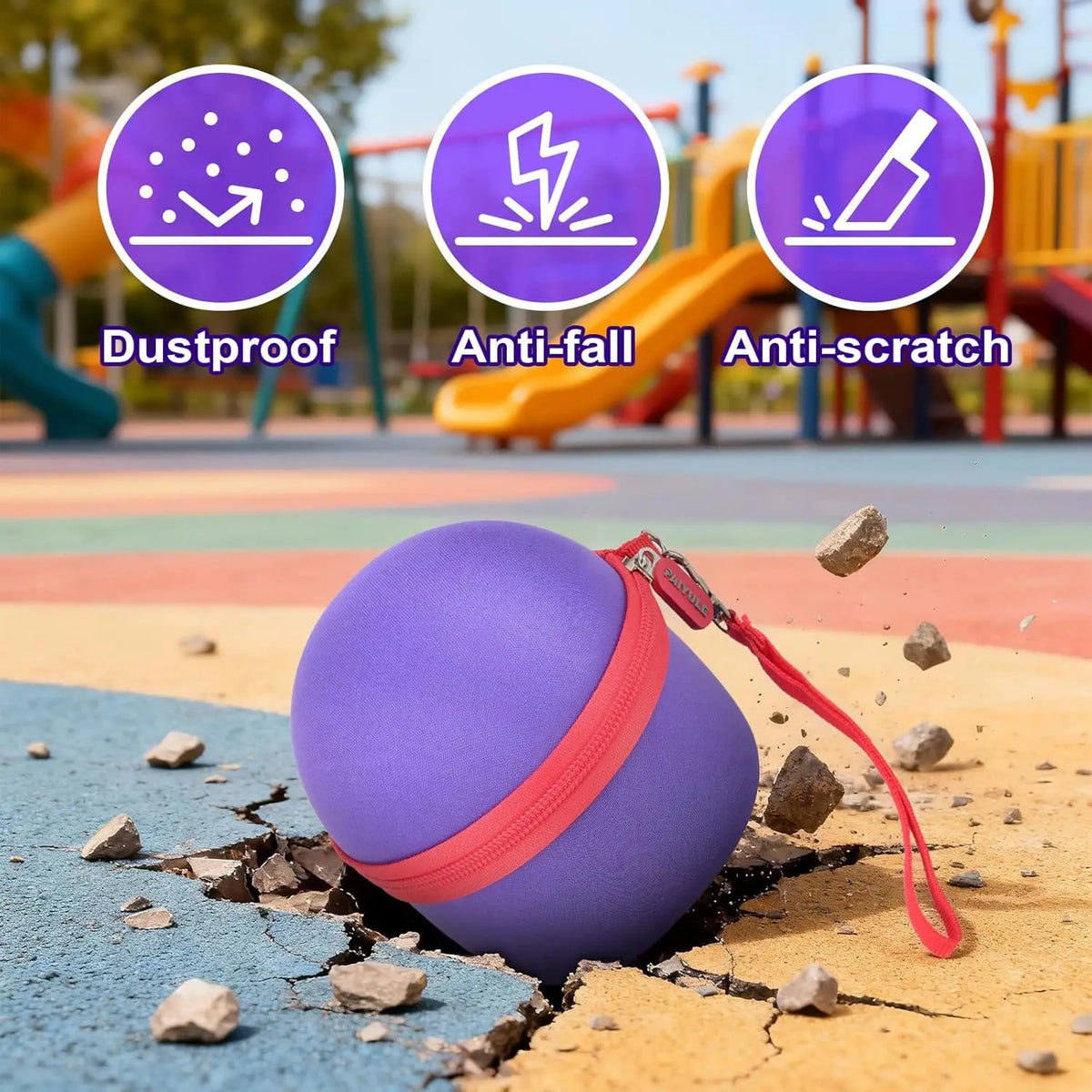Paiyule Carrying Case for Bitzee Hamster Ball Digital Pet Toy Toy Carrying Case Babs