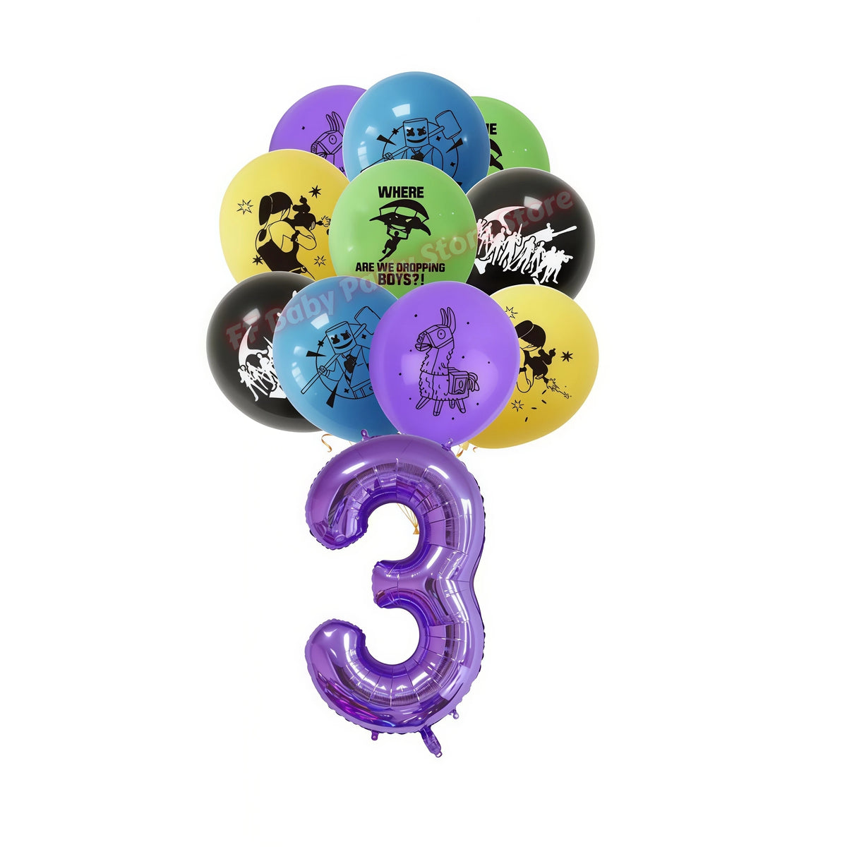 Video Game Birthday Party Supplies – Tableware, Balloons & Decor