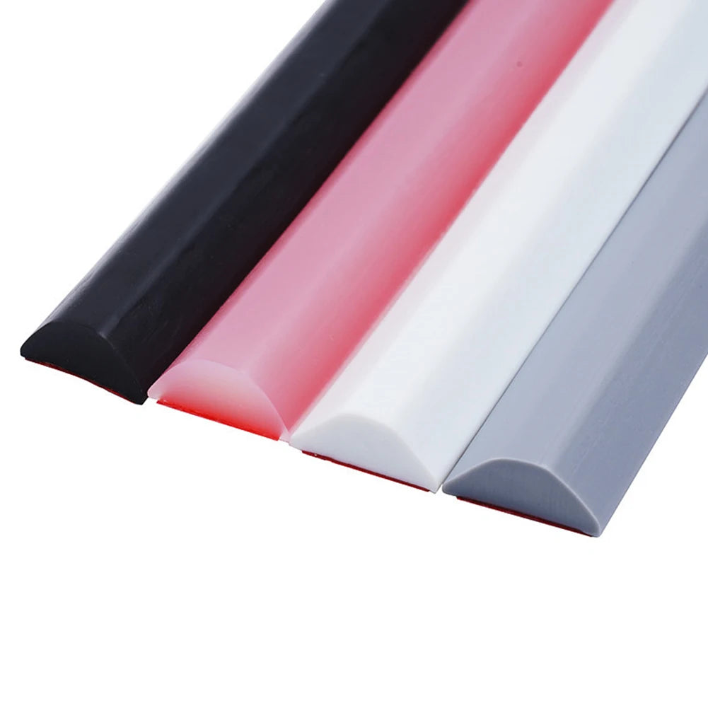 Silicone Shower Water Barrier Strip – Dry/Wet Separation Seal Shower Water Barrier Babs