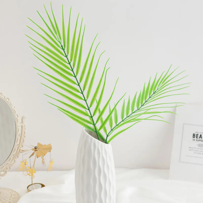 Artificial Tropical Palm Leaves 5/10 Pcs – Wedding & Home Décor Artificial Plant Decor Babs