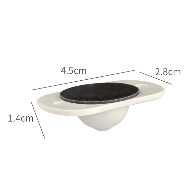 4-Pack Self-Adhesive Furniture Casters – 360° Swivel Wheels Furniture Caster Wheels Babs