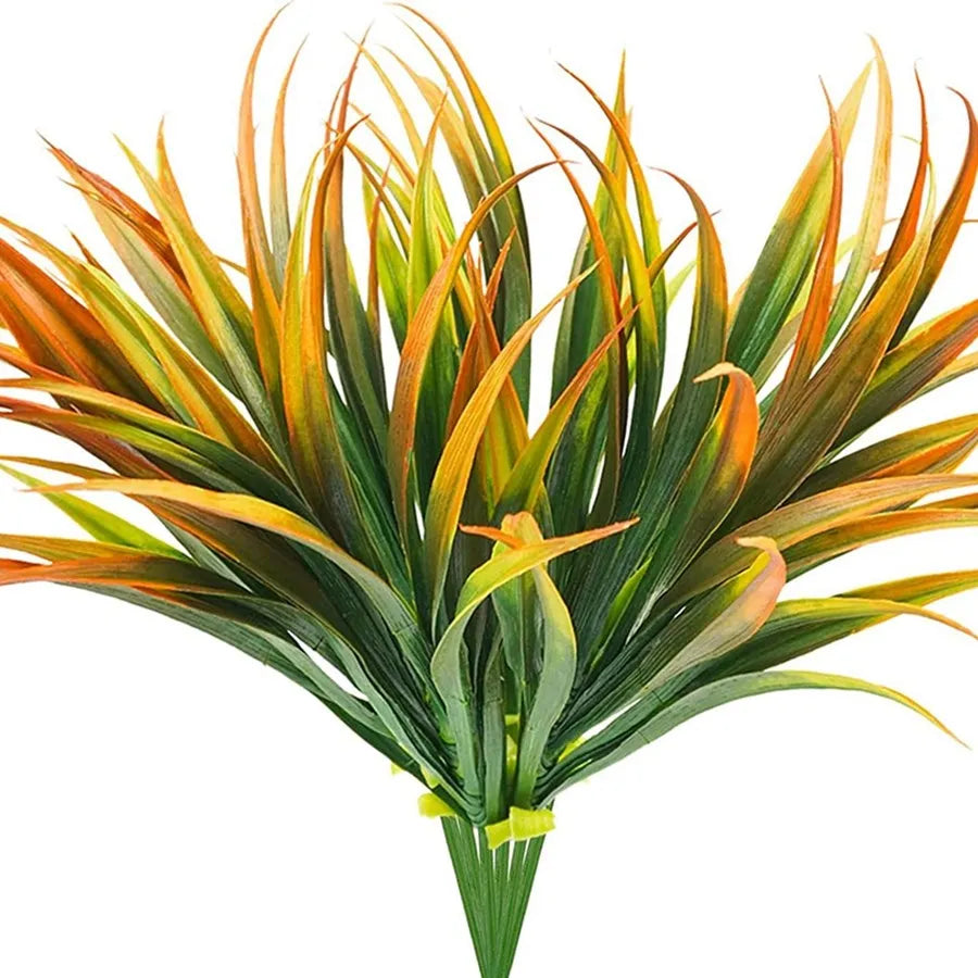 14-Leaf Artificial Spring Grass Stem – Wreaths & Home Decor Artificial Plant Stem Babs qianhong