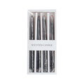 4-Pack Gothic Dripping Taper Candles – Halloween Party Décor Gothic Taper Candles Babs A