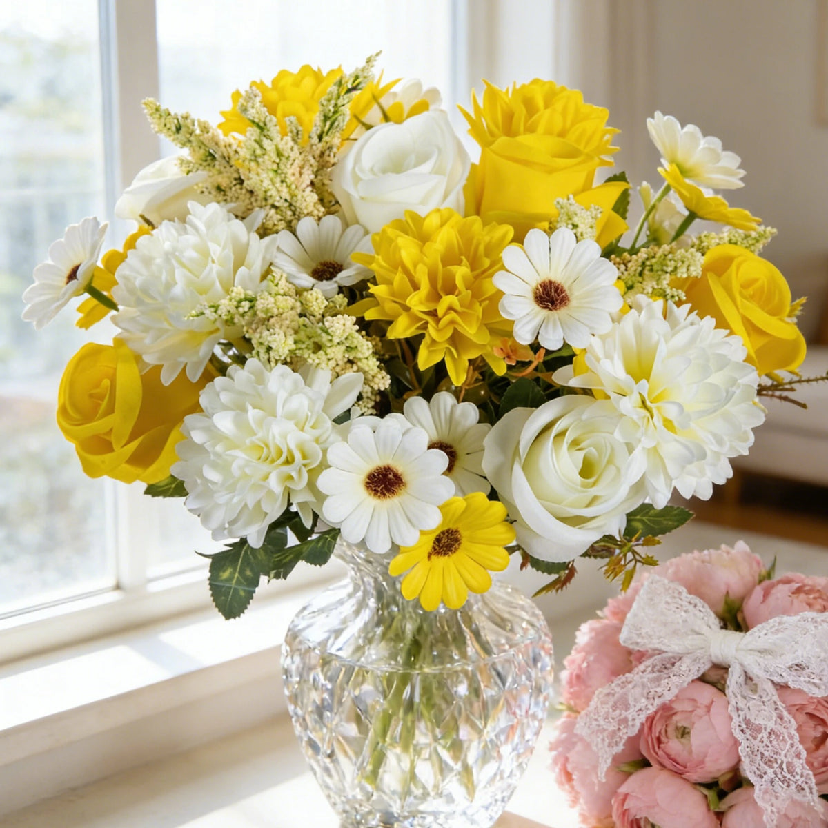 Real Touch Silk Roses – Artificial Flowers for Weddings & Décor Artificial Flower Bouquet Babs