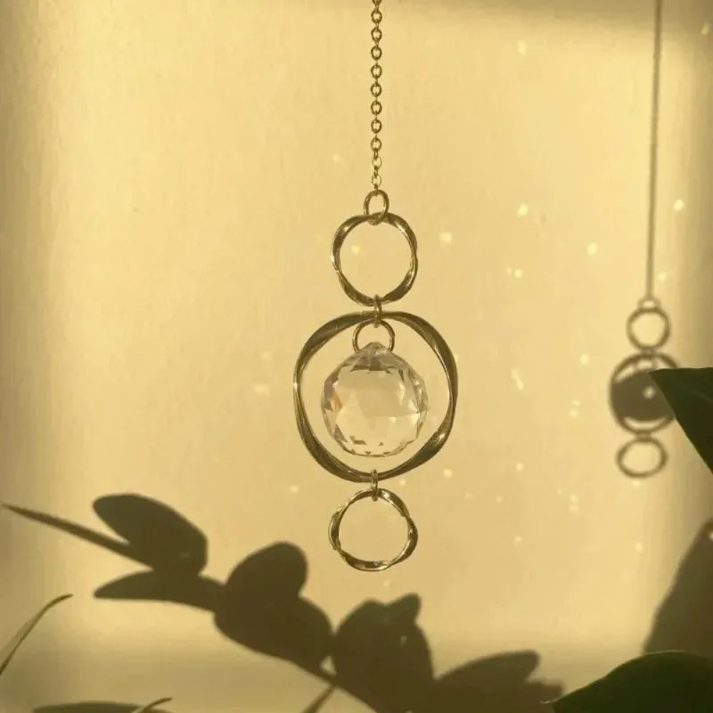 Crystal Suncatcher Rainbow Maker – Hanging Prism Decor 2pcs Crystal Suncatcher Babs