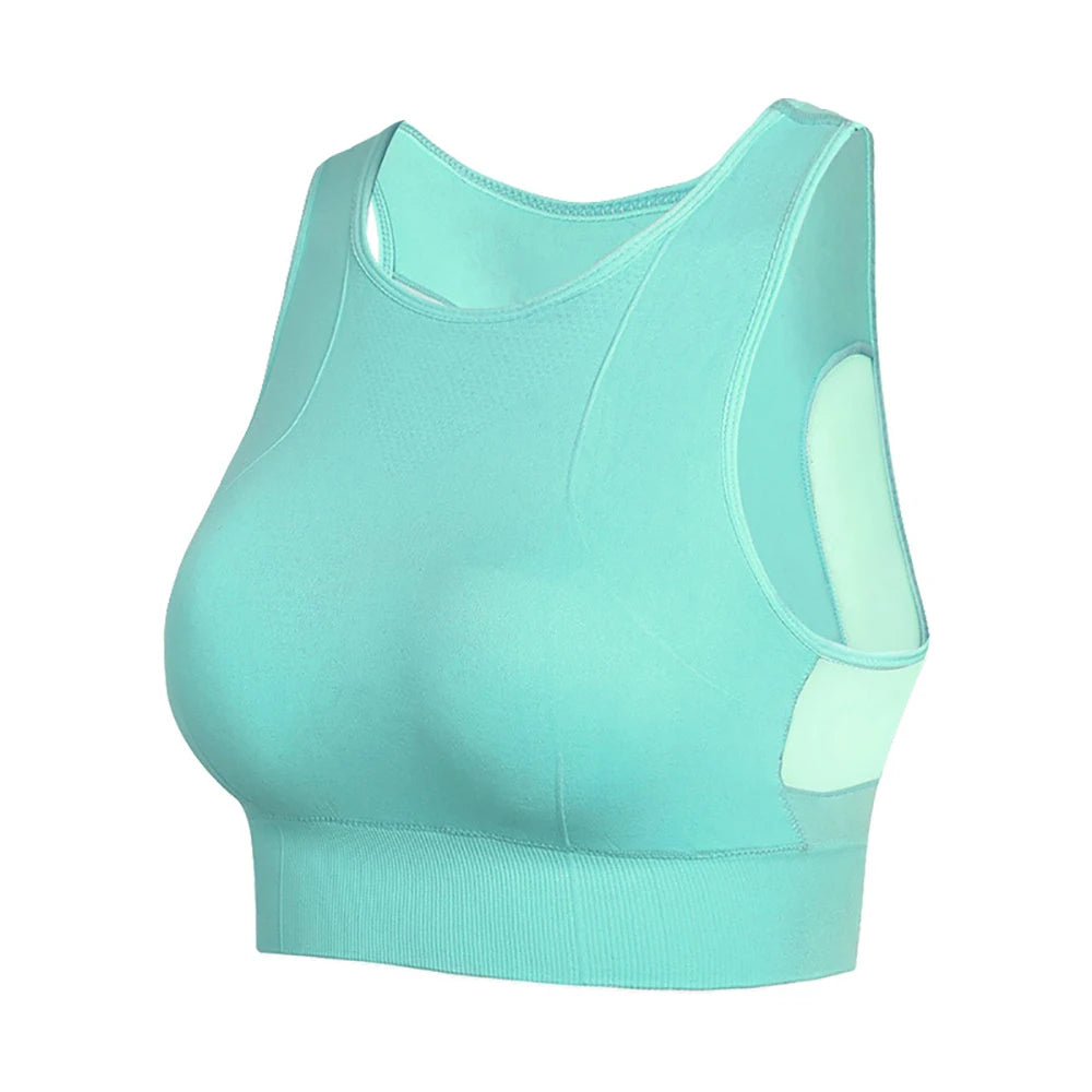 Women's Seamless Push Up Sports Bra – Yoga & Gym Bralette Women's Sports Bra Babs Light Green 1XL