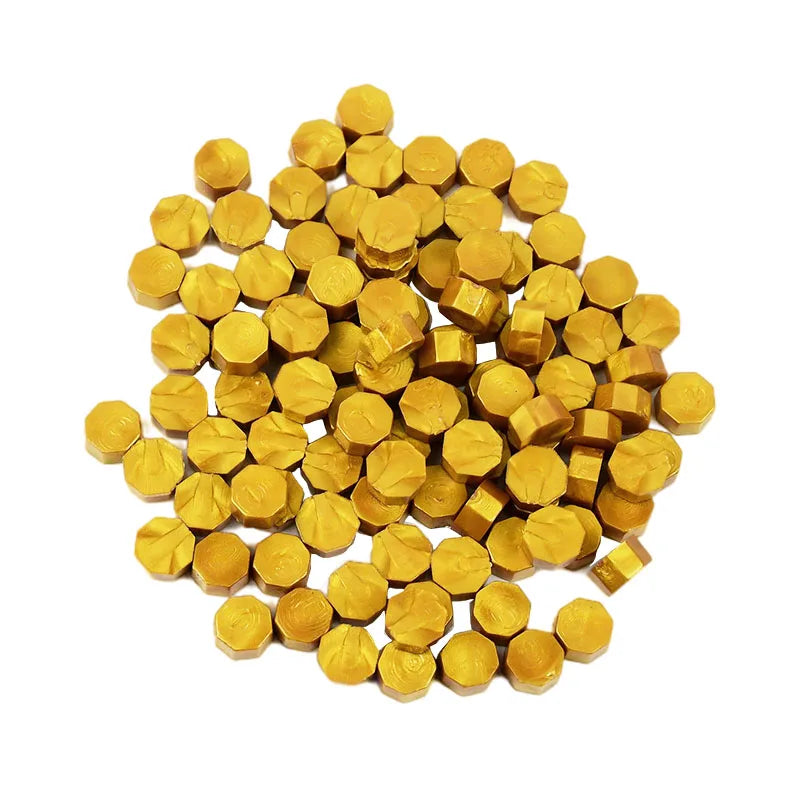 100Pcs Retro Colored Wax Seal Beads – Wedding & Scrapbooking Wax Seal Beads Babs M16