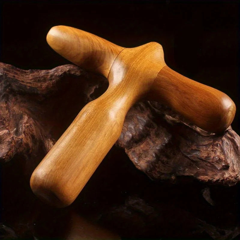 Wooden Foot Massage Stick – Ergonomic Reflexology Tool Foot Massage Tool Babs