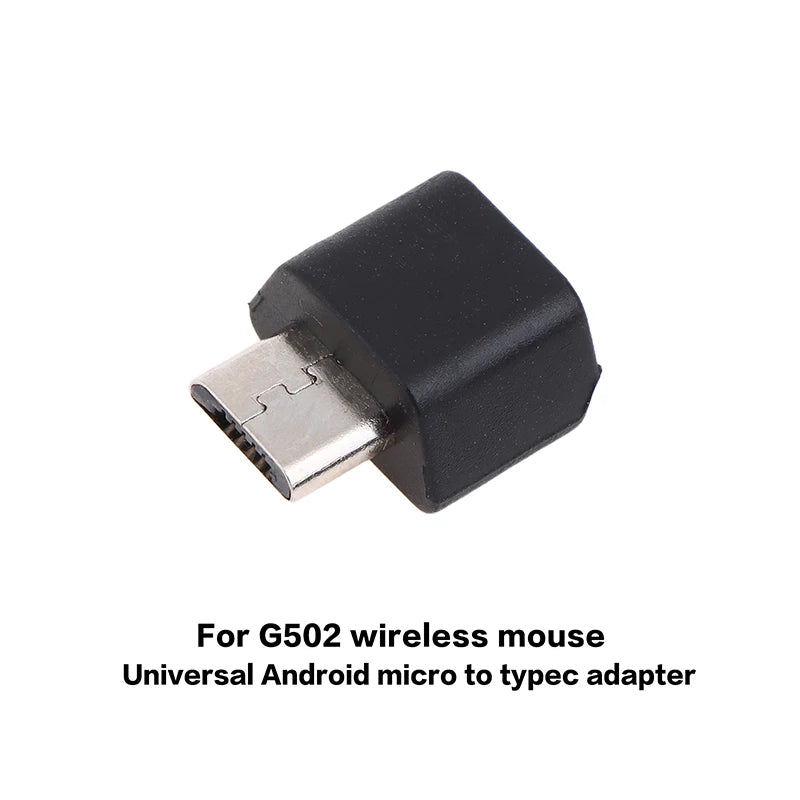 Micro to USB-C Mouse Adapter for G502 & Wireless Mice Mouse Repair Adapter Babs 01