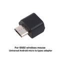 Micro to USB-C Mouse Adapter for G502 & Wireless Mice Mouse Repair Adapter Babs 01