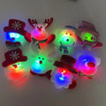 16PCS LED Flashing Brooch Pins – Glow Light-Up Party Badges LED Party Badges Babs mix colors
